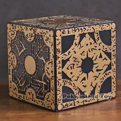 Террор фильм Hellraiser серия Lament конфигурации головоломки Box Cube полностью функциональный Pinhead Опора Модель Рисунок Игрушки