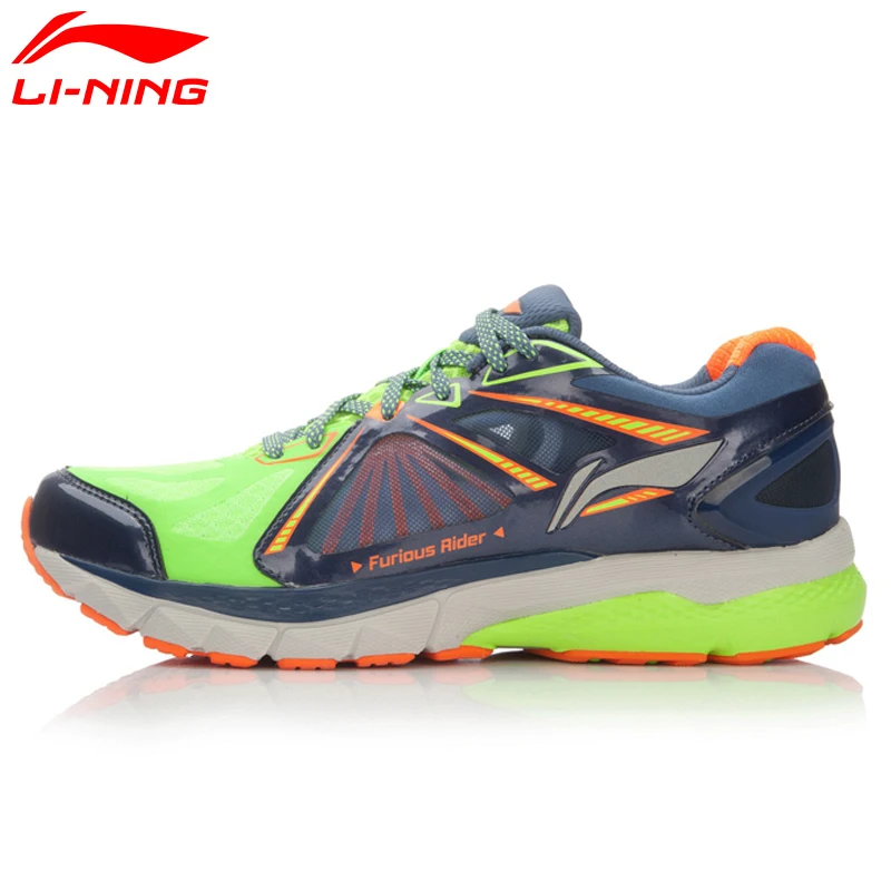 Li-Ning Men's Smart Running Shoes FURIOUS RIDER TUFF OS Stability Sneakers PROBARLOC LiNing Sport Shoes ARHL043 XYP424