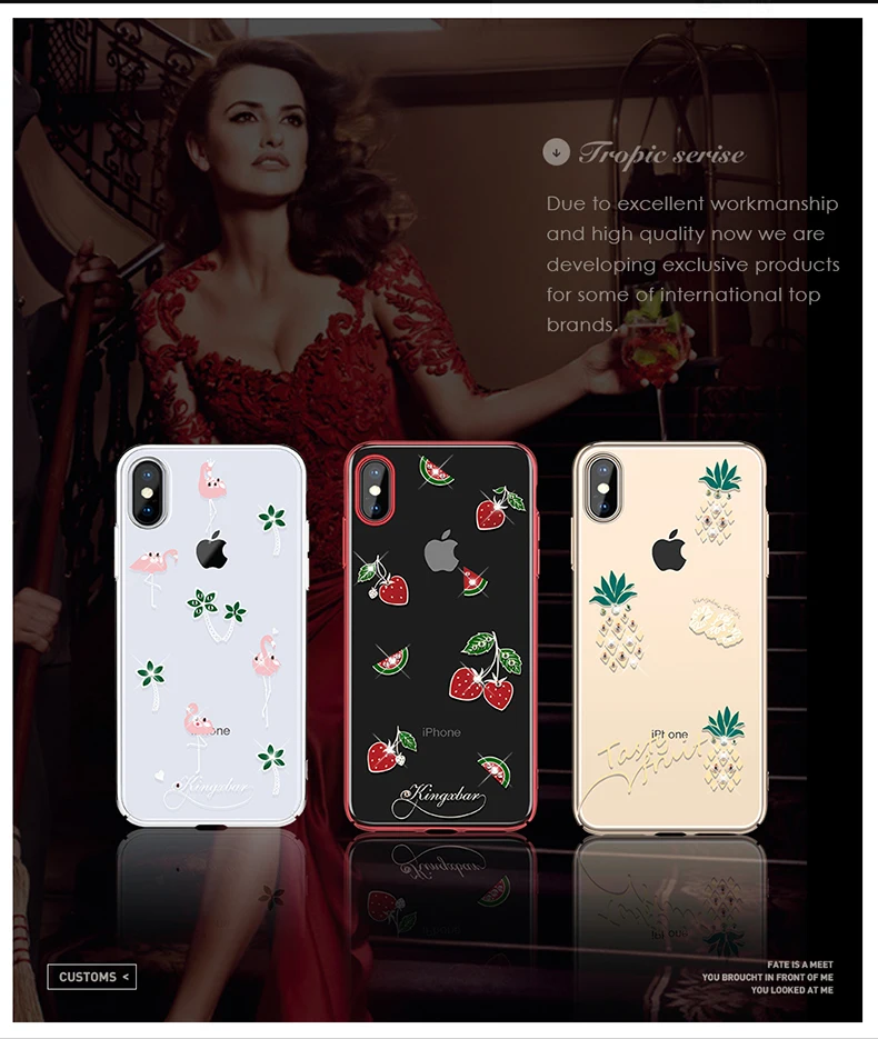 KINGXBAR for iPhone Xs Cover Cute Transparent Cover for iPhone Xs Max Case Crystals from Swarovski for Apple iPhoneXs Coque Capa (3)