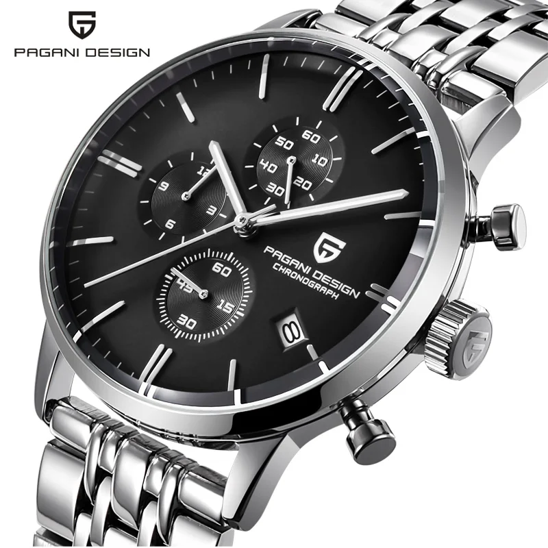 

Top luxury brand men's watch sports military quartz watch fashion business leisure chronograph watch 30M waterproof Relogio Masc