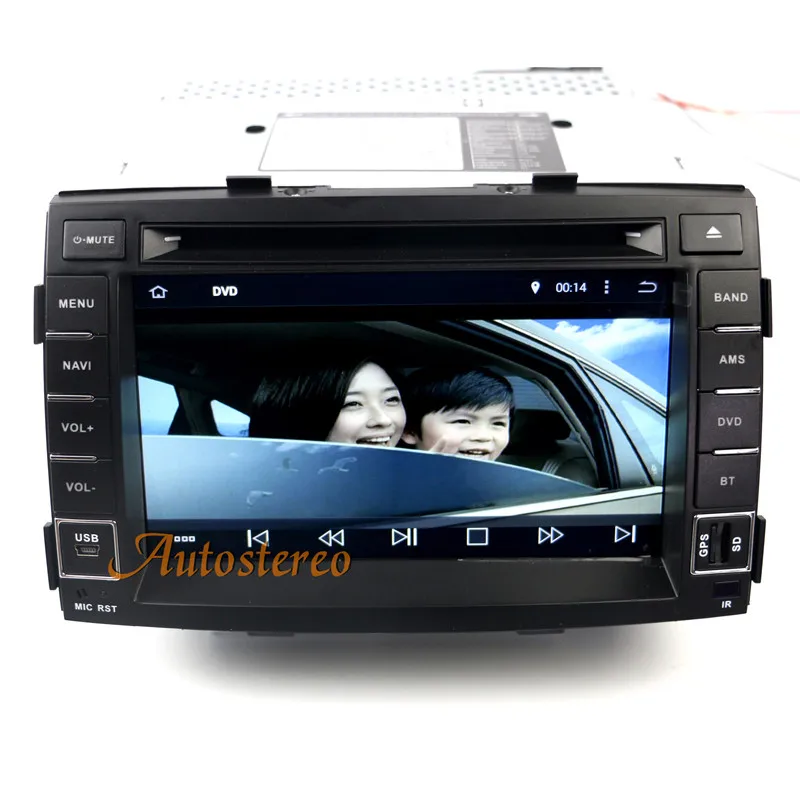 Octa 9-ти жильная Android автомобильный CD-плеер dvd-плеер gps навигации для KIA SORENTO 2010 2011 2012 Satnavi Autostereo Радио Блок Автомобильный мультимедийный