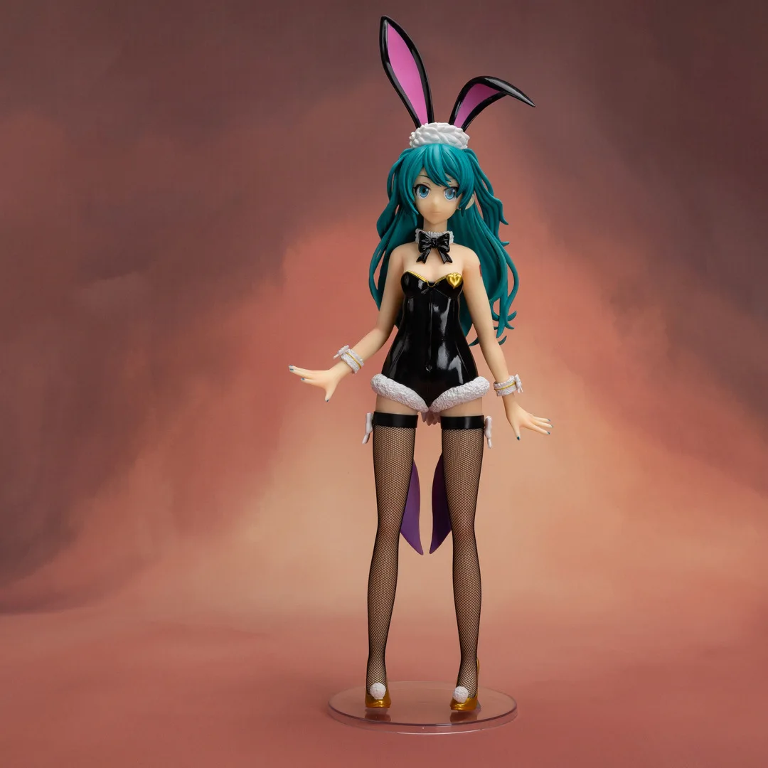 

44cm Vocaloid Hatsune Miku Bunny Miku Ver. 1/4 Scale Painted PVC Action Figure Collectible Model Sexy Figure Adult Toys Doll