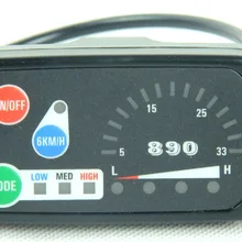 Е-байка 36В светодиодный Дисплей для электрического велосипеда, фара для электровелосипеда в Conversion Kit Скорость& Батарея экрана