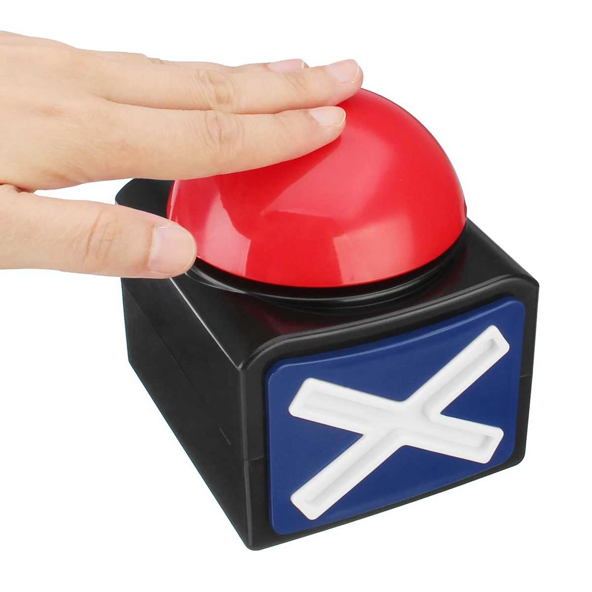 

iPiggy Red Game Answer Buzzer Alarm Button With Sound Light Relieve Stress Joke Prank Large
