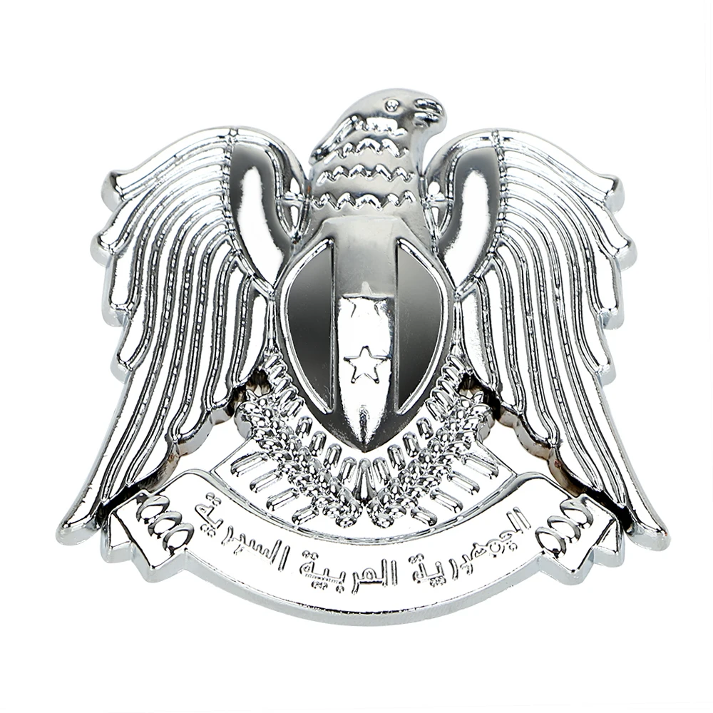 Personalized Auto Sticker Universal 3D Eagle Emblem Metal Badge Car