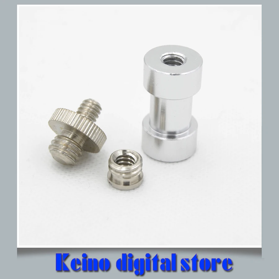 5x 1/4" to 3/8" Female Male Tripod Mount Screw Convert Adapter Flash Light Stand Spigot | Электроника