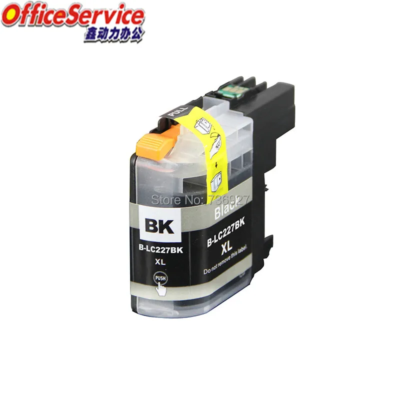 Совместимый чернильный картридж LC227 LC225 для Brother DCP J4120DW MFC J4420DW J4620DW J4625DW J5620DW J5625DW