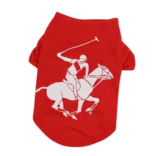 Футболка для домашних собак, полиестовый жилет, модный спасательный жилет, одежда для весны* лета, Ropa Perro Verano, лидер продаж, Прямая поставка