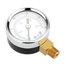 ANENG трубы манометр 0-30psi 0-2bar 40 мм диаметром манометр сантехника инструмент