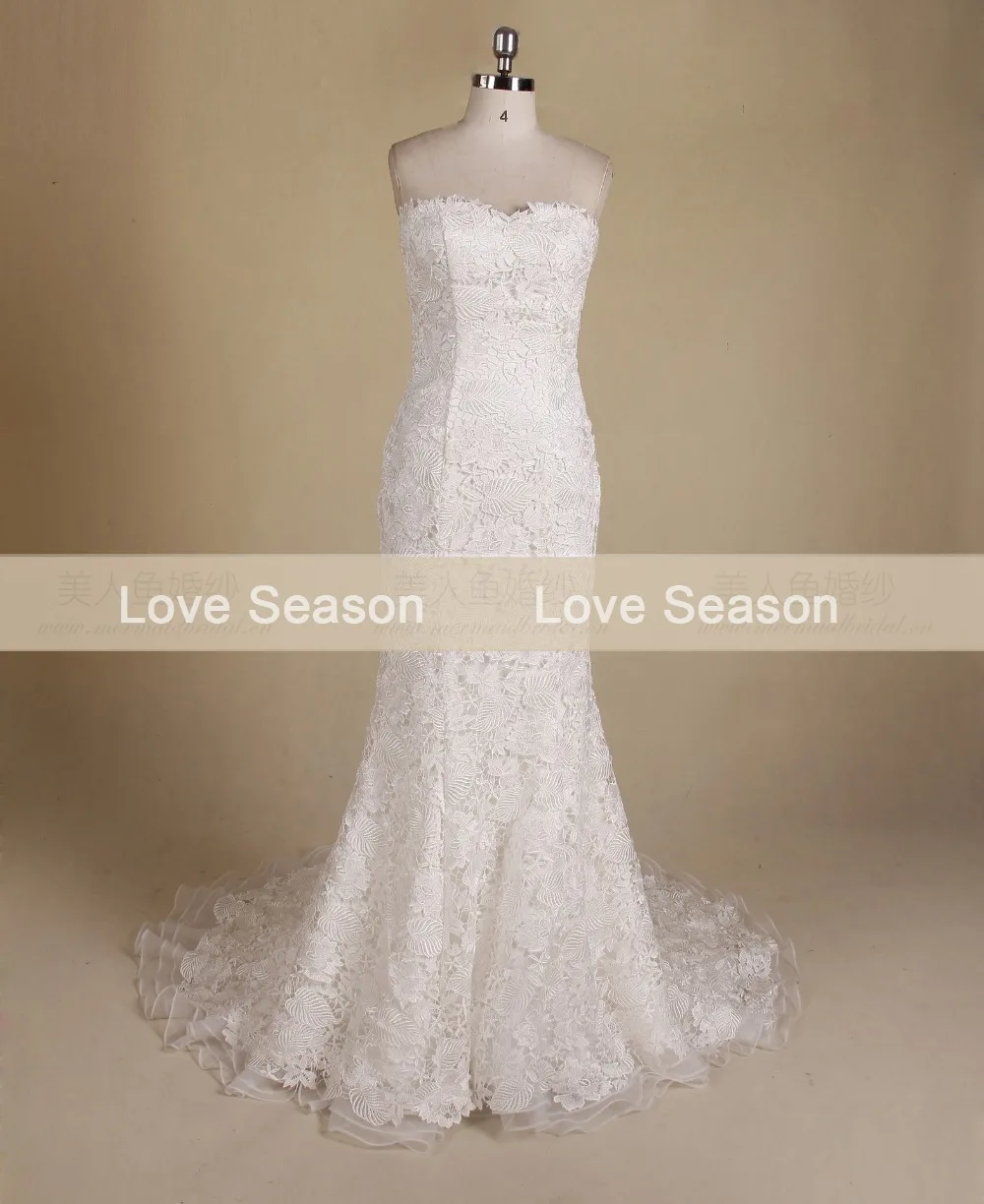 samples of lace gown