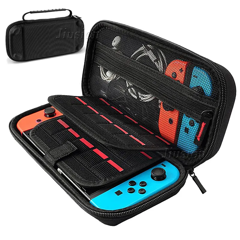 

Nylon EVA Hard Shell For Nintend Switch Case Portable Cover Bag Waterproof Funda Switch For Nintendoswitch Console Accessories