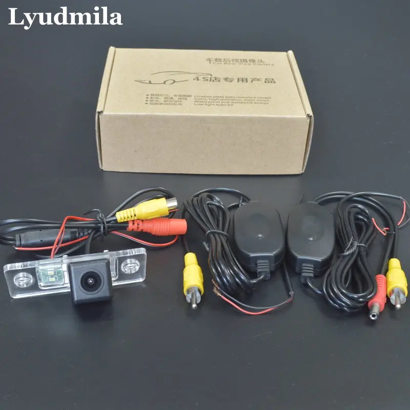 Lyudmila Senza Fili Della Macchina Fotografica Per Volkswagen Touran/Golf/Touran/Macchina Fotografica Di Retrovisione/Hd Ccd Back Up Reverse Macchina 
