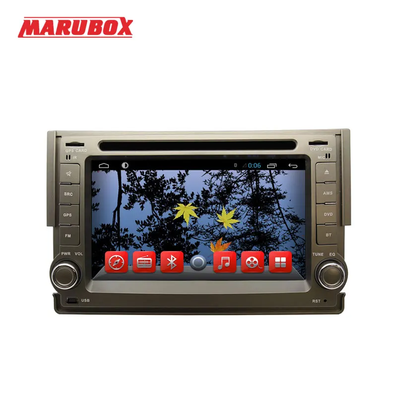 Marubox M6226A Штатная Магнитола Для HYUNDAI H1(STAREX) Quad Core Android 6.0.1 dvd-плеер Автомобиля GPS Navi 1 ГБ RAM 16 ГБ ROM HD цифровой LCD, высокое разрешение 800 х 480, четкие и красочные изображения