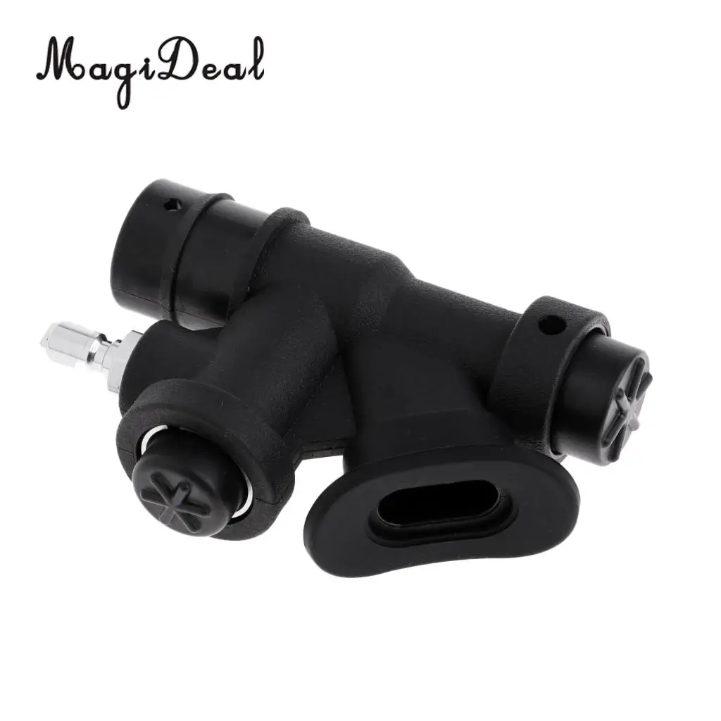 Set 2 Professional Diving BCD Power Inflator Buoyancy Compensator Handle for Scuba Dive Standard 1 inch Inflator Hose Equipment