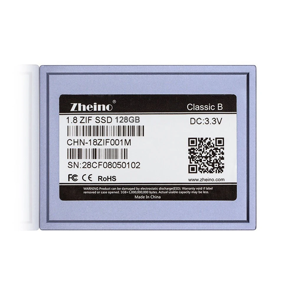 Zheino ZIF/CE 128GB SSD 1," диск IDE PATA 40Pin MLC твердотельные накопители для ноутбука