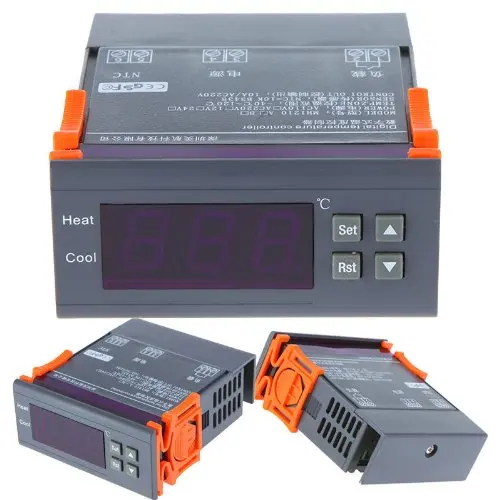 Высокое качество 200-240 в цифровой регулятор температуры Регулятор термопары с датчиком