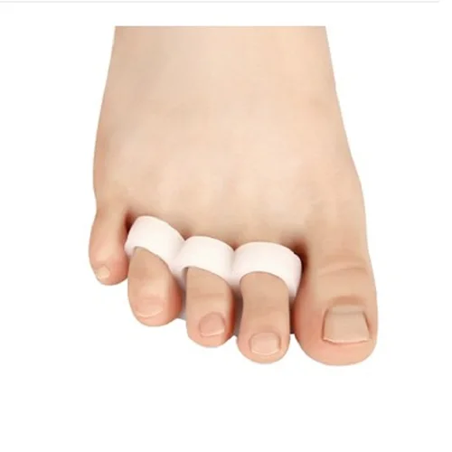 SpringYard (2 pairs/lot) Gel Hammer Toe Overlapping Toes Orthopedic Toe Straightener Toe Separator Soft Foot Care Karachi