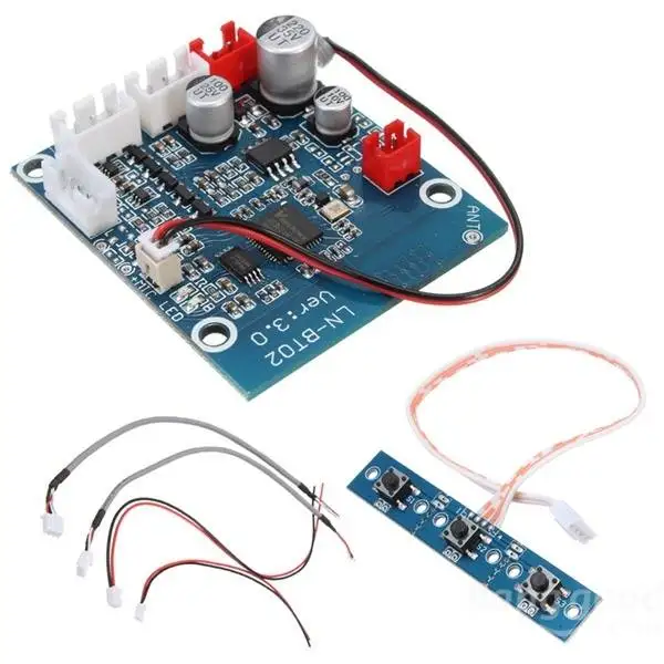 Умный Bluetooth модуль ресивера LN BT02 Stereo 4 0 бесплатная доставка|module audio bluetooth|modul bluetooth