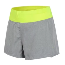 Шорты для бега для женщины дышащие быстросохнущие короткие спортивные женские шорты для бега Женский тренажерный зал шорты размер L-XL скидка