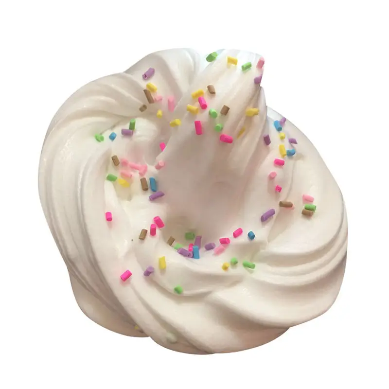 

Fluffy Floam Slime Scented Stress Relief No Borax Kids Toy Sludge Toy White Great Stress Reliever Fun Toys For Children 35