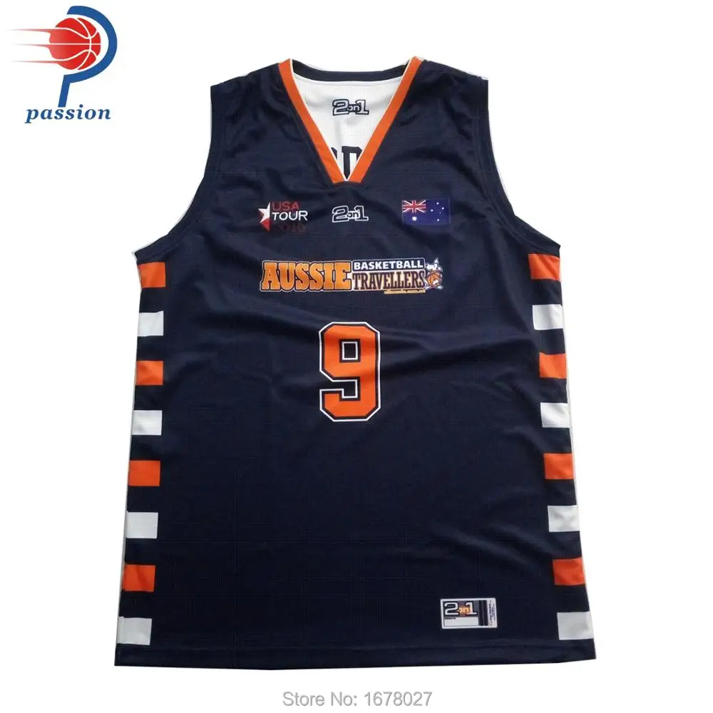 

OEM Mens Reversible Basketball Jersey Samples with Personalize Design and Numbers