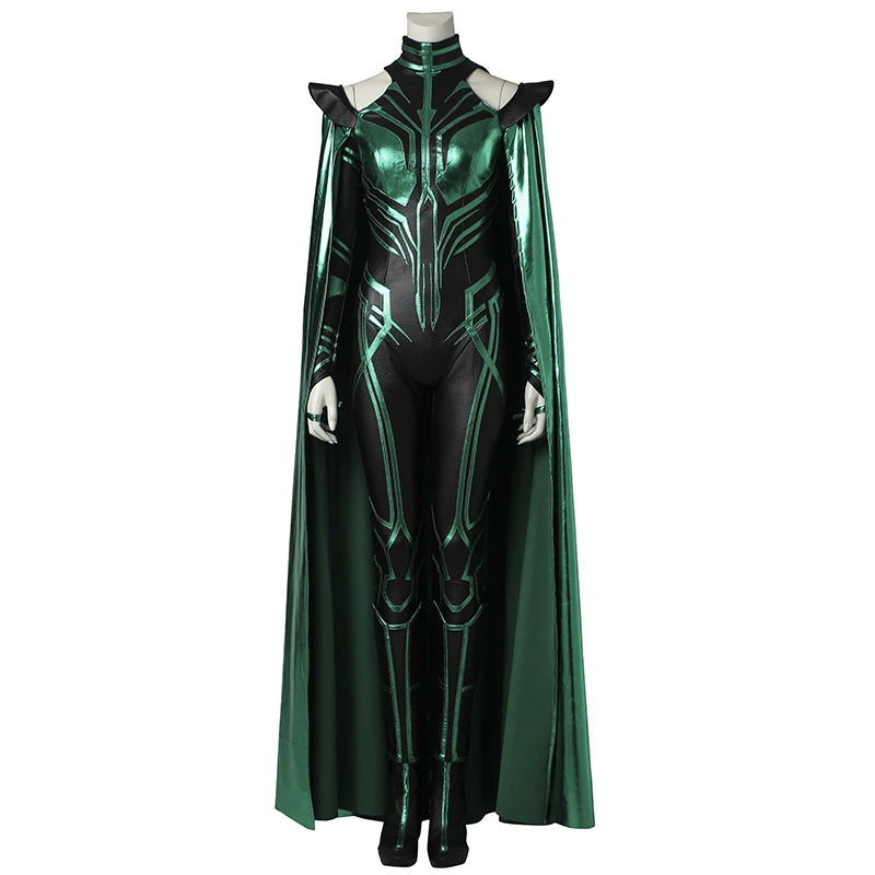 

Thor Ragnarok Cosplay Costume Trailer Hela Thor 3 Cosplay Outfit Halloween Suit Uniform Clothes Adult Custom Made With Boots