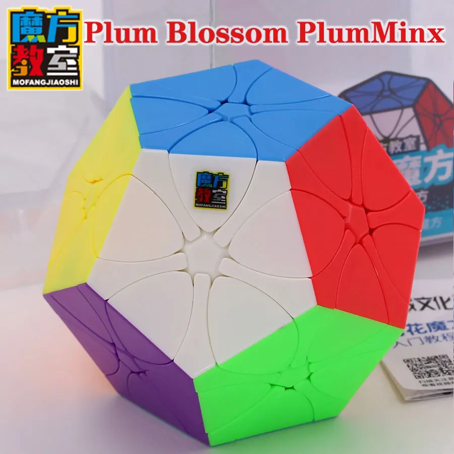

Magic cube puzzle MoYu Cubing Classroom Rediminx dodecahedron Dino meilong plum blossom PlumMinx Megamin x Megaminxeds twist toy