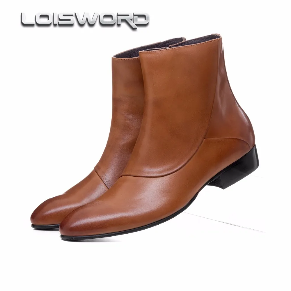 motorcycle ankle boots mens