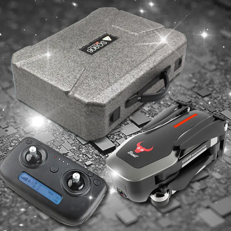 Бесщеточный Дрон 4K со стандартной фотокамерой Wi Fi FPV HD 25 минут полета GPS камера