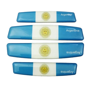 

Arabia Argentina Flag Badge Emblem For Audi A3 A4 Buick Dodge Hyundai Ford Fiat Jeep Mercedes Anti Scratch Bumper Stickers Decal