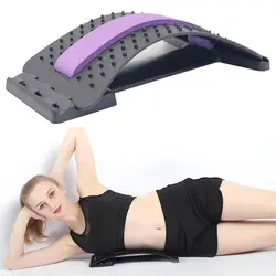 Оборудование для растяжки массажа спины растягивающее устройство талии шеи массажер для похудения живота Chiropractic фитнес поясничная