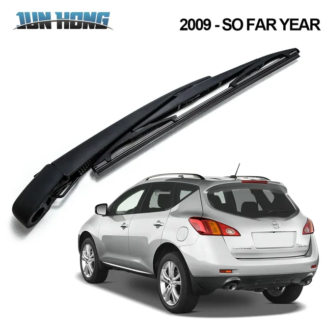 JunHong Rear Rain Window Windshield Wiper Blade For NISSAN Murano 2009