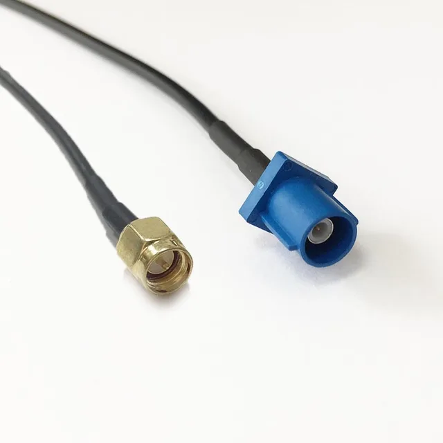 GPS antenna extension cable adapter SMA male to Fakra C male plug RF