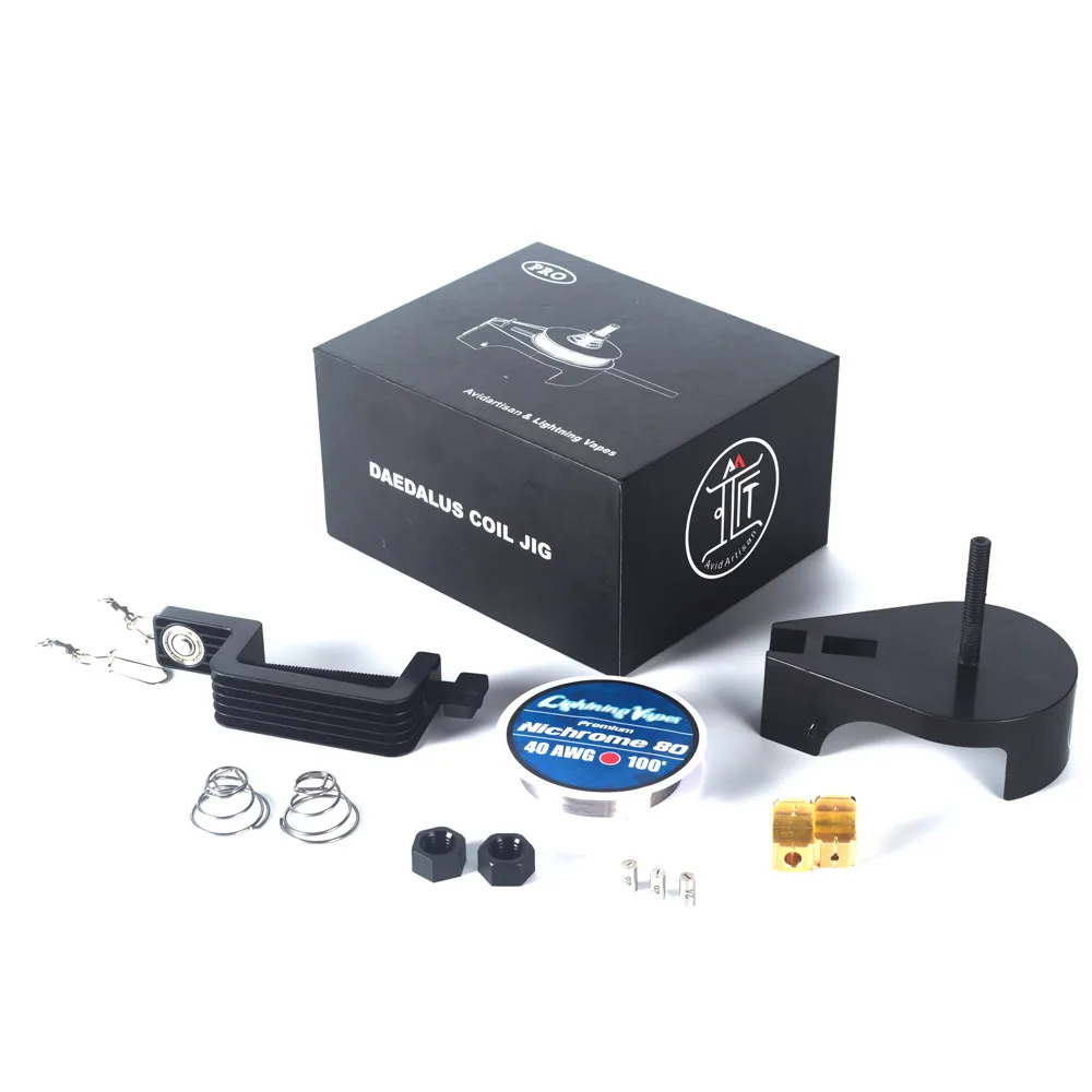 

Electronic Cigarette Accessories Original Avidartisan Daedalus Pro Coil Jig Clapton Wire DIY Tool for Vaping DIY enthusiasts
