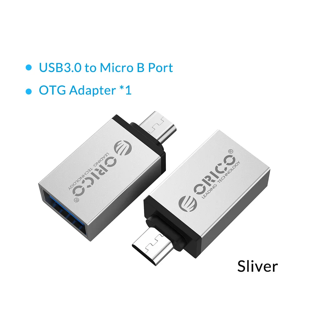 ORICO OTG Micro B адаптер USB3.0 к Micro b OTG конвертер зарядки синхронизации данных для телефона планшета - Цвет: USB3.0 to Micro b SV