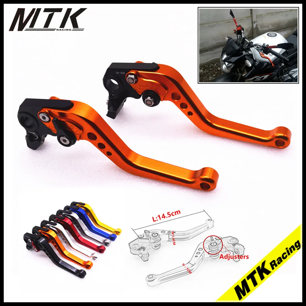 

MTKRACING Motorcycle Brake Clutch Lever For Kawasaki ZXR400 Z750S 06-08 GPZ500S 90-09 Short Free shipping