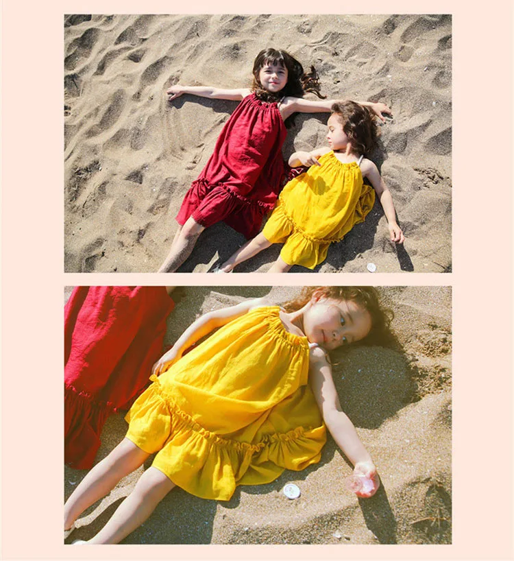 chiffon ruffles girls dress summer 2017 bohemian irregular maxi long red brand princess dress little teenagers girls clothes 4 5 6 7 8 9 10 11 12 13 14  years old little big teenage girls princess dress kids 2017 new girls dresses  (4)