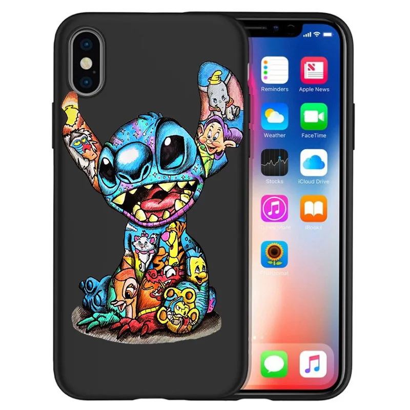 Groot Joker Stitch marvel для iPhone X, XR, XS, Max, 5, 5S, SE, 6, 6 S, 7, 8 Plus, чехол для телефона, чехол для телефона, чехол, Etui, силиконовый, deadpool