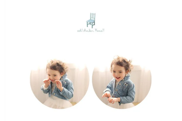 baby girls denim jackets coats spring autumn kids jeans coat children outerwear infant girl cartoon rabbit outerwear coats (4)