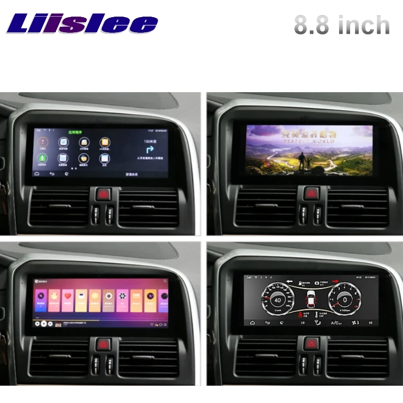 Sale For Volvo XC60 XC 60 2009~2017 NAVI LiisLee Car Multimedia Palyer GPS WIFI Audio CarPlay Adapter 8.8 inch Radio Navigation 8