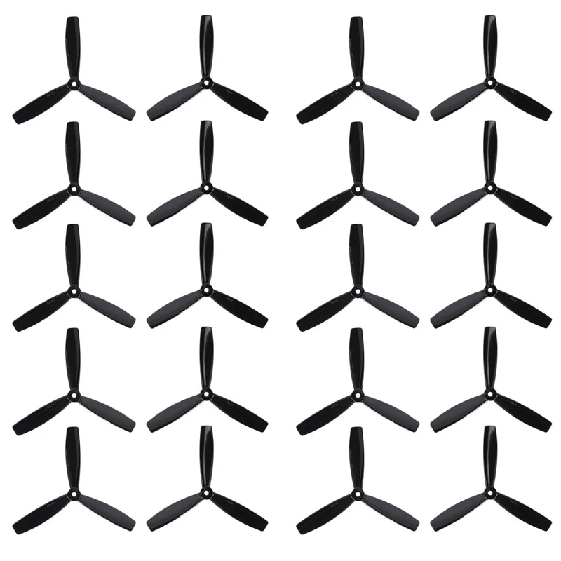 

Hot Sell 10 Pairs 6045 3 Blade CW Flat Propeller CCW Prop For RC Multicopter Quadcopter Toy Accessories