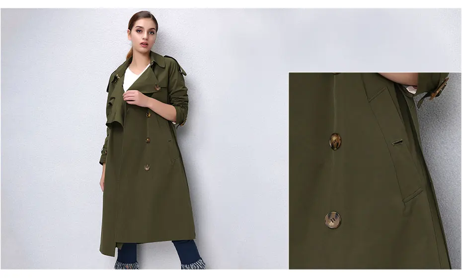  Double Breasted trench coat  (3)