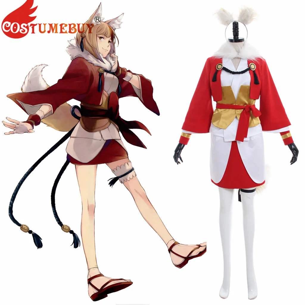 CostumeBuy Fire Emblem Fates Selkie костюм для костюмированной вечеринки + хвост уши женщин и