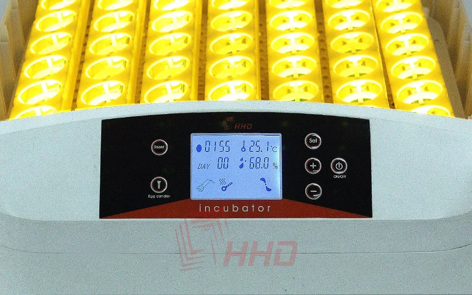 110V 220V China YZ-56S Eggtester Hatchery Machine LED Screen Chicken Incubator Egg Full Automatic Hatcher Auto Turning for SALE