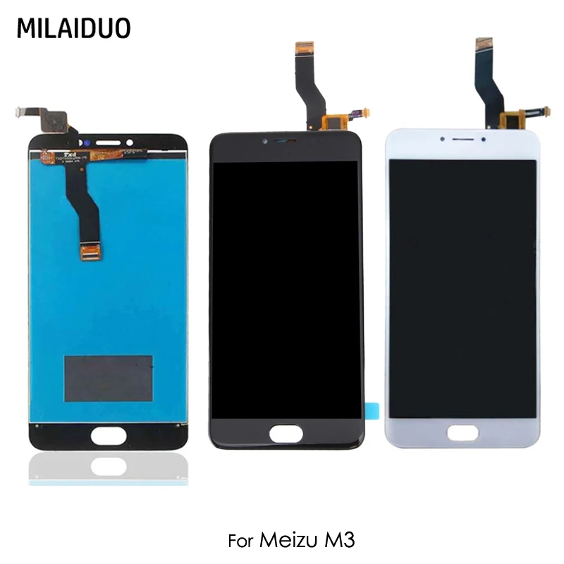 

For Meizu M3 Digitizer LCD Display Touch Screen Assembly Replacement Original No Frame 5inch
