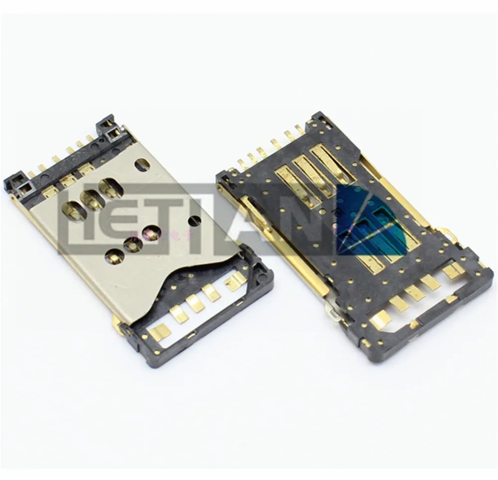 2PCS SIM card Socket Reader Holder Slot Tray Replacement for Nokia N82