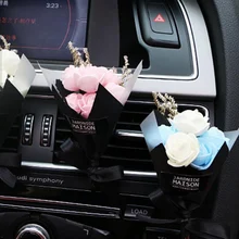 Автомобильный освежитель воздуха, ручной работы, сухой цветок, кондиционер на выходе, духи, клипса, авто аксессуары, Ароматический диффузор, автомобильный Стайлинг