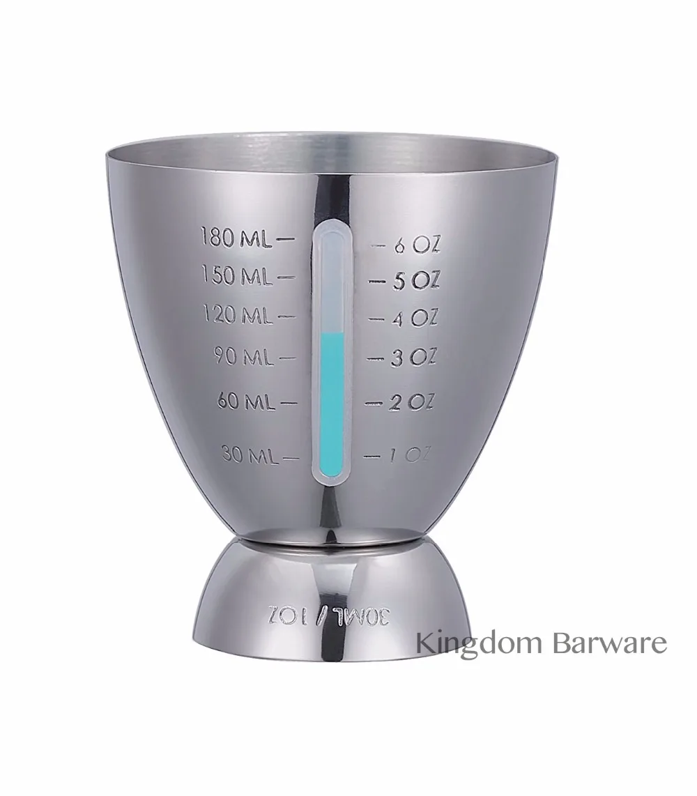 thumbnail image 2 of Double-Sided Stainless Steel Cocktail Jigger - 6 Measurement Bartending Tool For Perfect Drinks 2 of 10