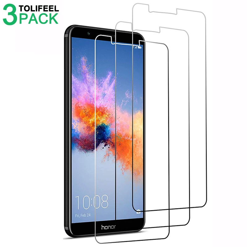 

3PCS Tempered Glass For Huawei Honor 7X Screen Protector 2.5D 9H Protective Film For Huawei Honor 7X On Glass