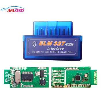 Считыватель кодов автомобиля Super MINI ELM327 V1.5 Bluetooth ELM 327 версия 1,5 с чипом PIC18F25K80 OBD2 / OBDII для Android Считыватель кодов автомобиля Super MINI ELM327 V1.5 Bluetooth ELM 327 версия 1,5 с чипом PIC18F25K80 OBD2 / OBDII для Android